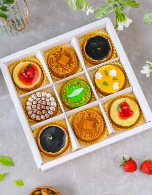 Box of 9 Mini Cheese Pie Box of 9 Mini Cheese Pie